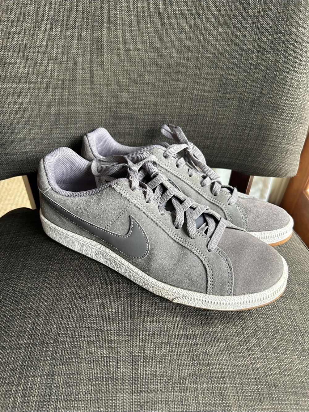 Nike Court Legacy Sneakers in Grey Size 8.5 - Picture 2 of 8
